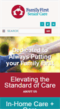 Mobile Screenshot of familyfirstseniorcare.com